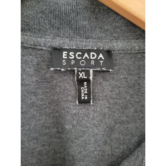 Escada Sport Womens Gray short sleeve cropped size XL - Picture 4 of 6